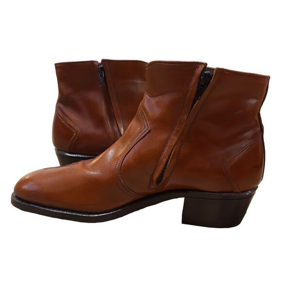 HY-TEST 4253 Vintage Ankle Leather Work Boots Size 9 C - Picture 7 of 16